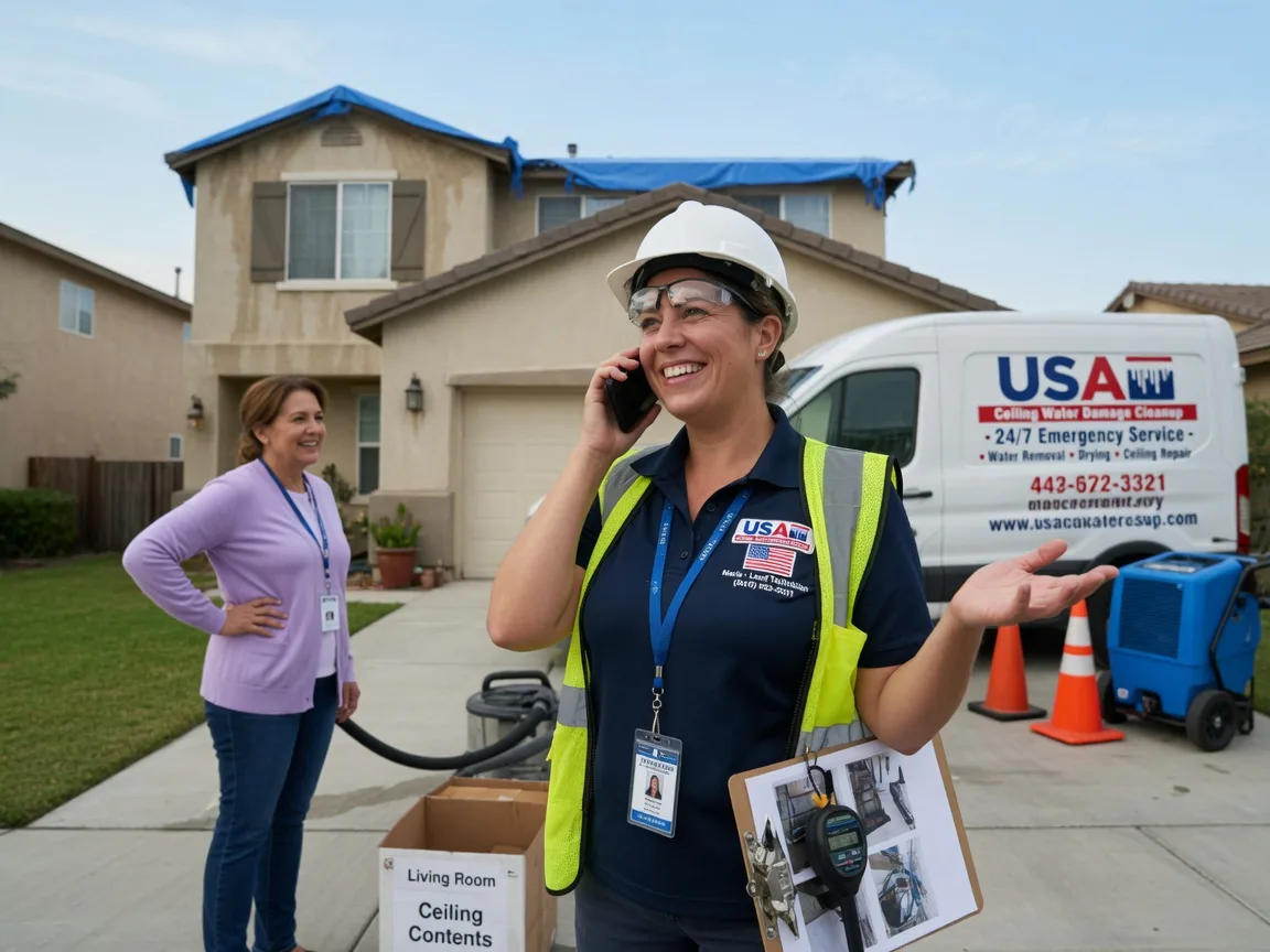 Ceiling Water Damage Restoration West Milton, OH FAQs